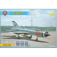 ModelSvit 1/72 Ye-152-1 experimental supersonic interceptor Plastic Model Kit