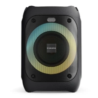 Majority PS100 - Party Speaker 40w Bluetooth Karaoke-DJ-Party-PA System - Black