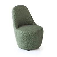 Myk Single Lounge Chair - Olive Fabric MYK-OLIVE