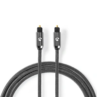 Nedis Optical Audio Cable TosLink Male 2m ND-CATB25000GY20