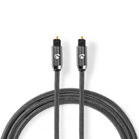 Nedis Optical Audio Cable TosLink Male 3m ND-CATB25000GY50