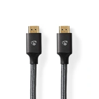 Nedis Ultra High Speed HDMI Cable 8K@60Hz 48 Gbps 2.00 m ND-CVTB35000GY20
