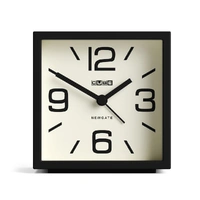 Newgate Cube Mantel Clock-Black