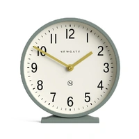 Newgate Q Mantel Clock-Asparagus Green