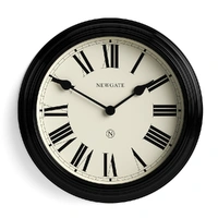 Newgate Notting Hill Wall Clock-Black