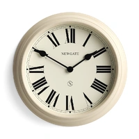 Newgate Notting Hill Wall Clock-Vanilla Cream