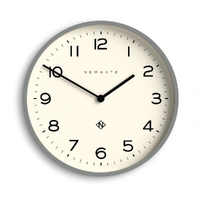 Newgate Number Two Echo Wall Clock-Posh Grey