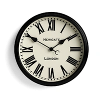Newgate Spitalfields Wall Clock-Black