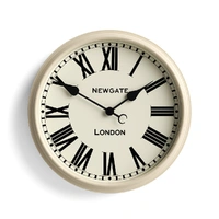 Newgate Spitalfields Wall Clock-Vanilla Cream