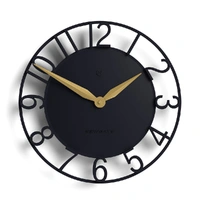 Newgate Time Traveller Wall Clock-Petrol Blue