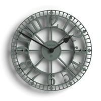 Newgate Warehouse Wall Clock-Asparagus Green