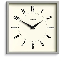 Newgate Jones Box Wall Clock Grey