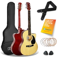 3rd Avenue Cutaway Acoustic Guitar Pack - Natural