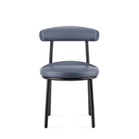 Nyx Breakout & Dining Chair - French Navy Leather NYX-FN