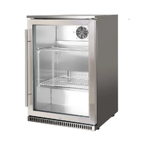Omega Beverage Centre Outdoor 118L Stainless Steel Cabinet Stainless Steel Door OBF118