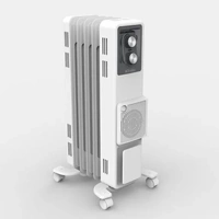 Dimplex 1.5kW Oil Column Heater w/ Turbo Fan- Arctic White finish
