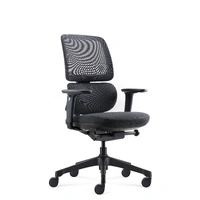 Orca Mesh Back Executive Chair - Black Powder Coat ORCA-BL