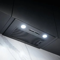Omega Rangehood Undermount 52cm 1000m3 Black ORU52MB