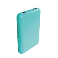 Laser 5000mAh Power Bank with Battery Indicator Aqua PB-5K24AQ-804
