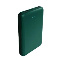 Laser 5000mAh Power Bank With Battery Indicator Deep Green PB-5K24GR-308