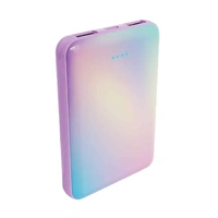 Laser 5000mAh Power Bank with Battery Indicator Rainbow PB-5K24RB-835