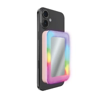 Laser 5000mAh 15W Magnetic Wireless Power Bank Pink with Mirror and Fill Light PB-5MLEDM-208
