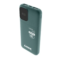 Laser 10000mAh LiFePO4 CCC Power Bank Deep Green PB-LP10GR-094
