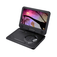 LENOXX 10" SWIVEL SCREEN PORTABLE DVD PLAYER, USB/SD CARD SLOT