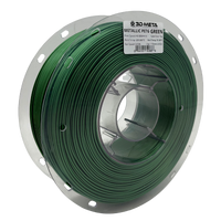 3D Meta Metallic PETG Green 1KG Spool PETG-METALLIC-GREEN