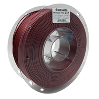 3D Meta Metallic PETG Red 1KG Spool PETG-METALLIC-RED