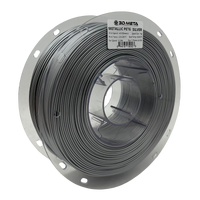 3D Meta Metallic PETG Silver 1KG Spool PETG-METALLIC-SILVER