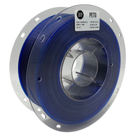 3D Meta Transparent PETG Transparent Blue 1KG Spool PETG-TRANSPARENT-BLUE