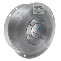 3D Meta Transparent PETG Clear 1KG Spool PETG-TRANSPARENT-CLEAR