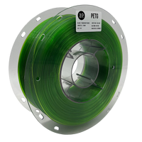 3D Meta Transparent PETG Transparent Green 1KG Spool PETG-TRANSPARENT-GREEN