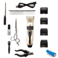 LENOXX CORDLESS PET GROOMING KIT, RECHARGEABLE CLIPPER SET