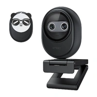 Emeet Piko Dual-Camera AI-Powered 4K Webcam Black PIKO-BLK