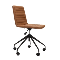 Pixel 5 Star Breakout & Meeting Chair - Amber/Black PIX5STAR-AMB-BL