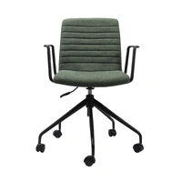 Pixel 5 Star Breakout & Meeting Chair With Arms - Olive/Black PIX5STAR-WA-OL-BL