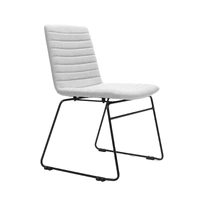 Pixel Sled Base Breakout & Visitor Chair - Light Grey/Black PIXSLED-LI-BL