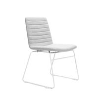 Pixel Sled Base Breakout & Visitor Chair - Light Grey/White PIXSLED-LI-WS