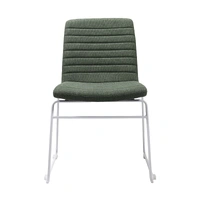 Pixel Sled Base Breakout & Visitor Chair - Olive/White PIXSLED-OL-WS