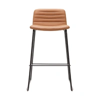 Pixel Counter Stool - Amber/Black PIXSTOOL63-AMB-BL