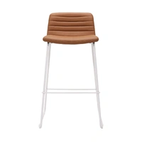 Pixel Counter Stool - Amber/White PIXSTOOL63-AMB-WS