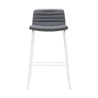 Pixel Counter Stool - French Navy/White PIXSTOOL63-FN-WS
