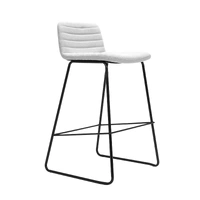 Pixel High Stool - Light Grey/Black PIXSTOOL73-LI-BL