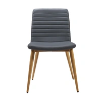 Pixel Steel 4 Leg Base Breakout & Visitor Chair - French Navy/Ash PIXTP4L-FN-ASH