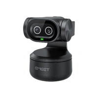 Emeet Piko Dual-Camera AI-Powered 4K Webcam Black PIXY-BK
