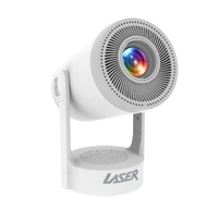 Laser 1080P FHD Smart USB-C Portable Projector White PJ-TUFA1CW-353