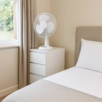 Sheffield Desk Fan 40W, 30Cm White 350x230x510mm