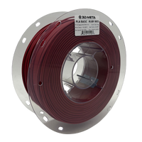 3D Meta PLA Basic Ruby Red 1KG Spool PLA-BASIC-RUBYRED